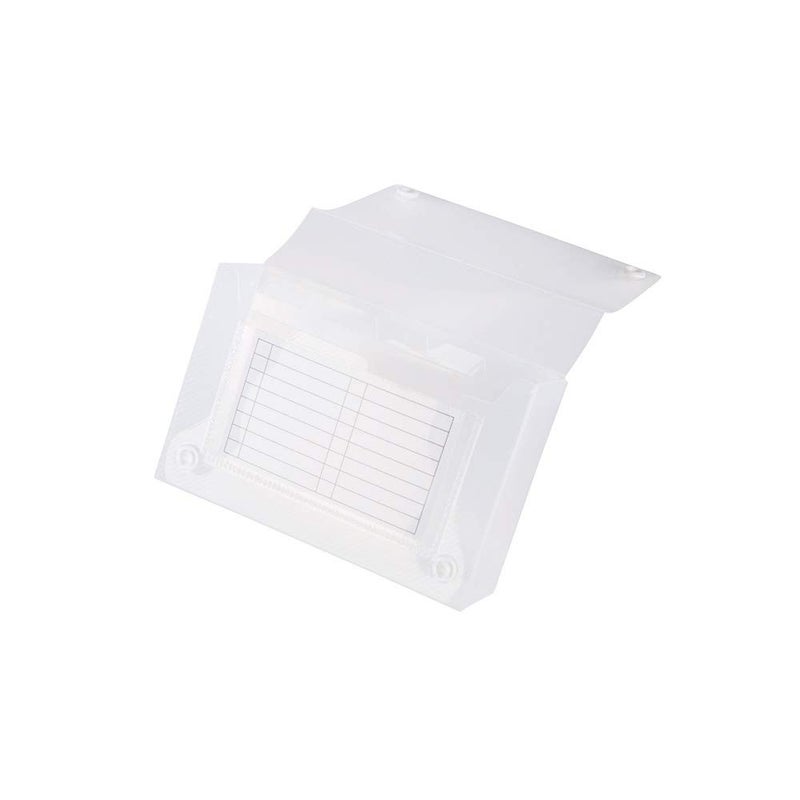 Filexec Products 3 x 5 Inches Index Card Case, Clear, Pack of 2 (50306-20233) - Image 3